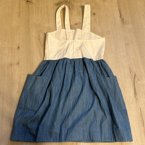 Hanna Andersson jean bunny dress size 8 - Picture 3 of 3